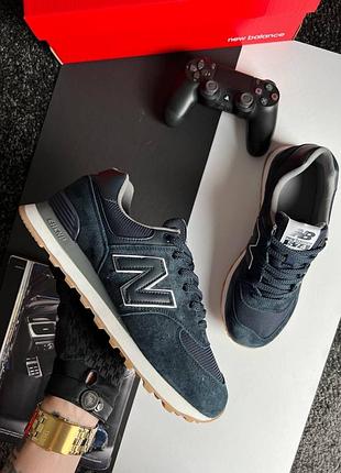Чоловічі кросівки n*w b*lance 574 navy white