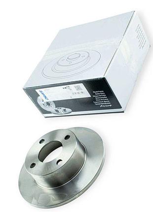 Диск тормозной audi 80, 100 (1982-) задний (d245x10mm) samko