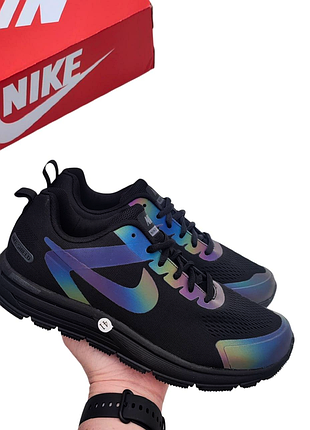 Чоловічі кросівки nike zoom shield чорні (хамелеон)