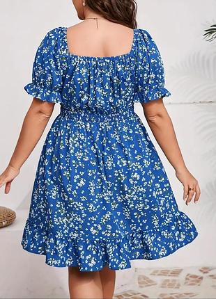 🥰сукня в квітковий принт shein 4xl