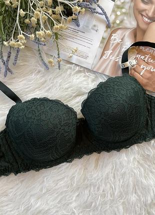 Бюстгальтер бюст смарагдовий мереживний sofia intimissimi