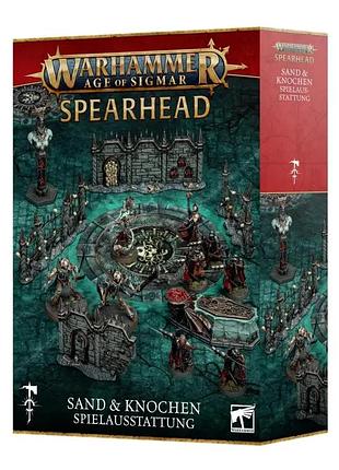 Игровой набор sand & knochen spielausstattung дополнительный игровой набор для настольной игры warhammer age of sigmar на немецком