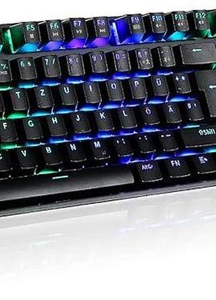 Ігрова клавіатура teamwolf gaming keyboard x36 механічна дротова ігрова клавіатура