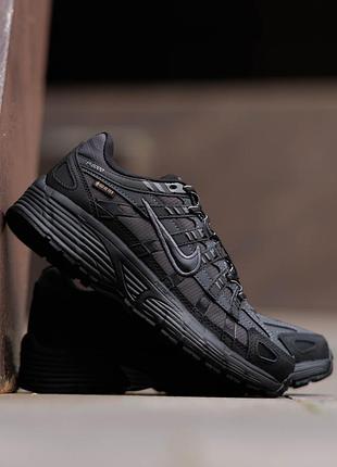 Кроссовки nike p-6000 gore-tex black 8