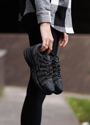 Кроссовки nike p-6000 gore-tex black 9