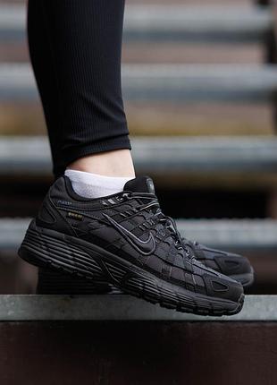 Кроссовки nike p-6000 gore-tex black 3