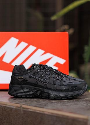 Кроссовки nike p-6000 gore-tex black