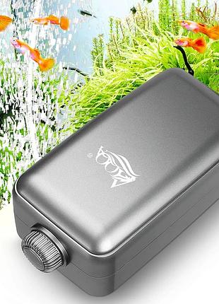 Воздушный насос для аквариума aqqa auper silent switchable air pump aq049 бесшумный насос для аквариума