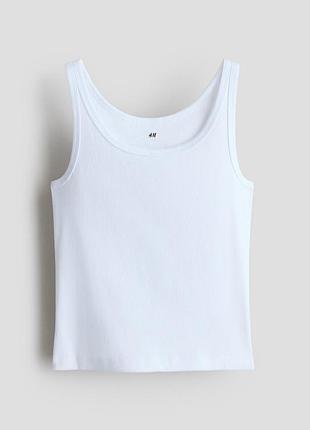 Майка рубчик для дівчинки оригінал h&m
