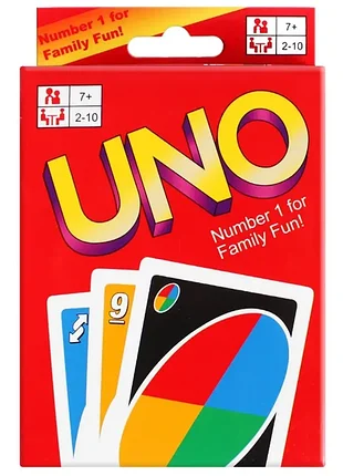 Настольная игра карты uno уно standard edition