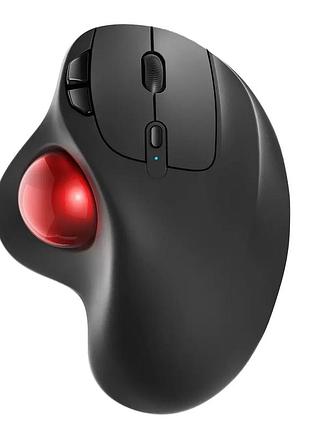 Беспроводная мышь трекбол nulea wireless trackball mouse m501 эргономичная компьютерная трекбольная мышь