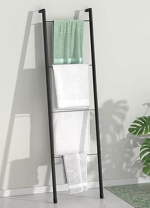 Тримач-лестниця для рушників pickpiff towel rail металева підлогова вішалка для рушників