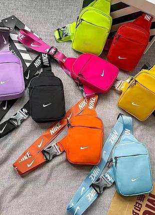 Сумка через плече, барсетка nike чорна