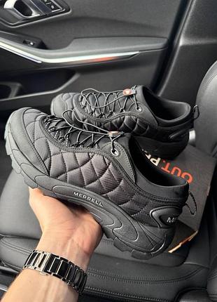 Мужские кроссовки merrell ice cap moc ii total black 45