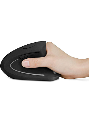 Wireless ergonomic mouse 2.4g беспроводная вертикальная эргономичная оптическая мышь 1600 dpi