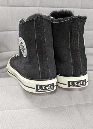 Кеды утепленные ugg 41 г. кожаные 9