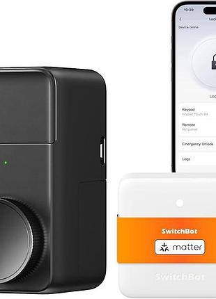 Умный дверной замок switchbot lock pro w3500000 wi-fi замок для двери с управлением через приложение
