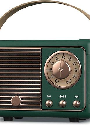Ретро-радіо prunus j-999 вінтажне бездротове радіо з міні бездротовим bluetooth-динаміком 10*6 см
