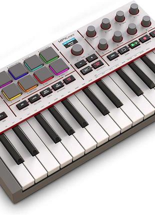 Midi-контроллер akai mpk профессиональный midi-контроллер для начинающих и продюсеров