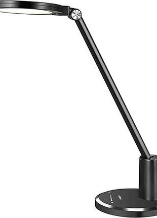 Настільна лампа 12 вт jukstg led desk lamp hd1906c світлодіодна настільна лампа, настільна сенсорна лампа, 10 рівнів яскравості