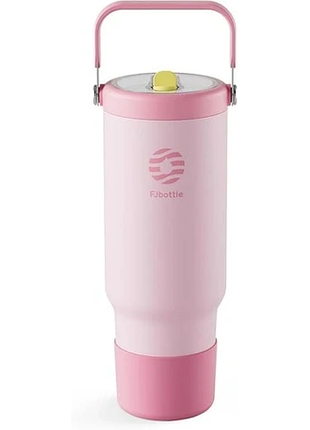 Бутылка для напитков 1200 мл fjbottle герметичная портативная бутылка для напитков с трубочкой