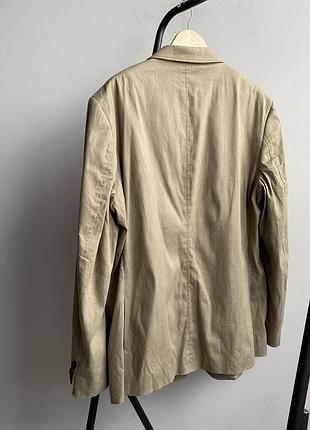 Чоловічий блейзер з льону gant 4