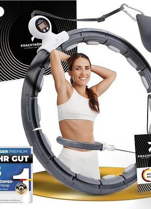 Розумний холахуп prachtkörper smart hula hoop інструмент для фітнесу та схуднення в домашніх умовах
