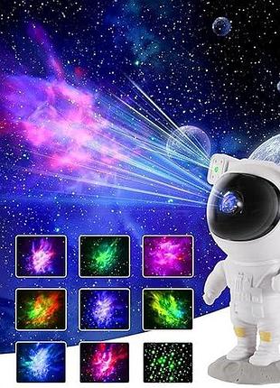 Led проектор звездного света с таймером astronaut starry sky projector проектор "астронавт" с пультом