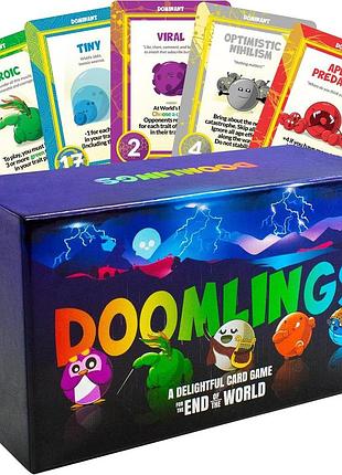 Карточная игра doomlings a delightful card game настольная карточная игра для детей и взрослых