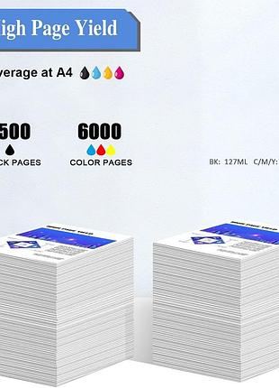 4 шт. набор пигментных чернил для принтера epson ecotank laipeng e-113 чернила для струйного принтера epson 6