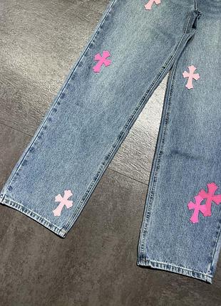 Джинси chrome hearts 3