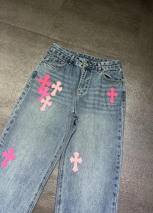 Джинси chrome hearts 4