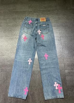 Джинси chrome hearts 2