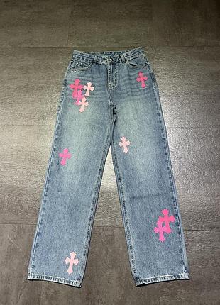 Джинси chrome hearts 8
