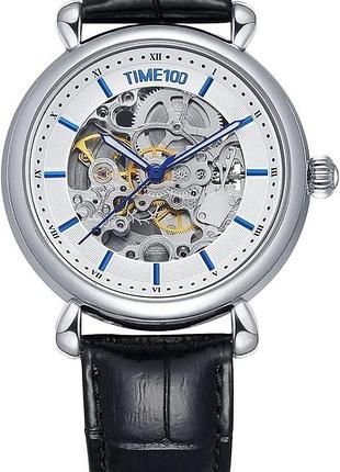 Чоловічий механічний стійкий до подряпин годинник time100 автоматичний наручний класичний годинник
