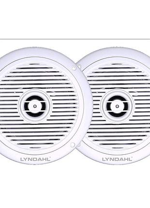 2 шт. встроенный динамик 120 вт lyndahl cs180ip комплект встроенных динамиков для помещений повышенной влажности