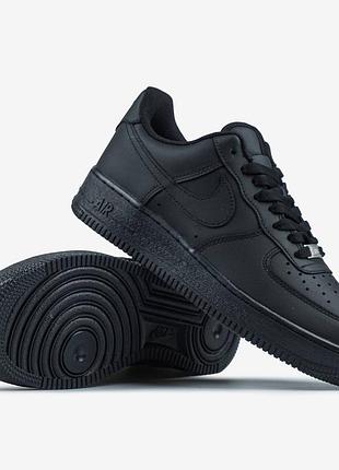 Nike air force 1 low black 2