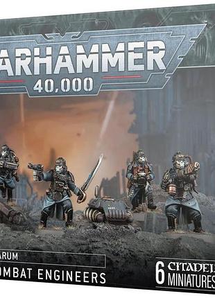6 шт. миниатюры astra militarum krieg combat engineers набор миниатюр для настольной игры warhammer 40,000