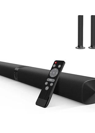 Саундбар для smart tv 60 вт soundbar speaker ky8000 акустическая система для телевизора с пультом управления