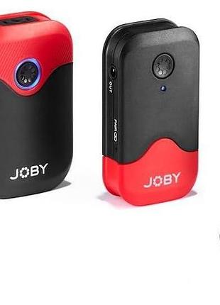 Микрофонная система 2,4 ггц joby wavo air беспроводная микрофонная система с 2 передатчиками и петличными микрофонами