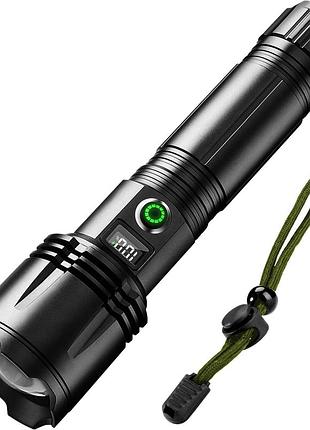 Фонарик 7200 mah asort torch светодиодный перезаряжаемый фонарик с 9 режимами освещения