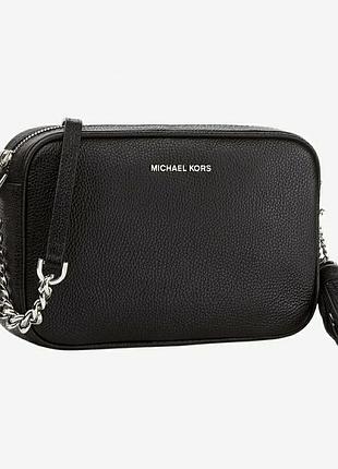 Кожаная сумка кросс-боди michael kors ginny leather crossbody /15497/