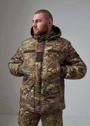 Тактична зимова куртка "tactical winterguard pro-x" мультикам