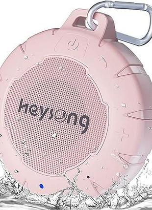 Водонепроникний динамік для душу heysong the heysong freesound speaker бездротова колонка з hd-звуком