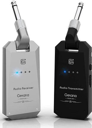 Беспроводная гитарная система getaria gws-26 5.8ghz цифровой передатчик приемник для электрогитары