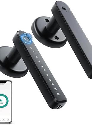 Дверний замок зі сканером відбитків пальців smart lock/tuya app ty190 розумний дверний замок