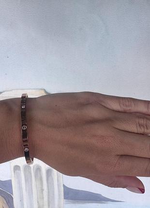 Браслет cartier колекція love 3