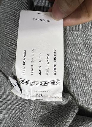 Светр chrome hearts 9