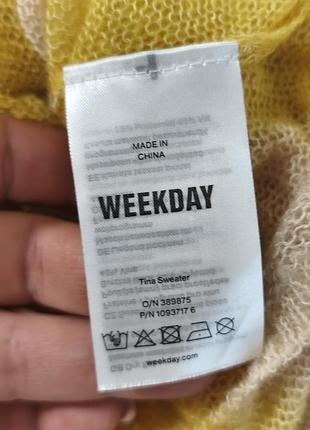 Свитер тонкий weekday 4