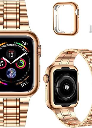 Металевий ремінець для apple watch series 10/se 38/40/41 мм miohhr smart watch band apple watch band